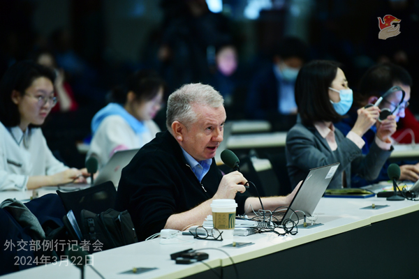 博乐体育：2024年3月22日应酬部讲话人林剑主办例行记者会(图2)