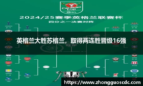英格兰大胜苏格兰,取得两连胜晋级16强